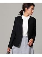 [L]圧縮ウールジャージジャケット/グレー(012)