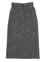 ブルゾンセットアップスカート/BLK