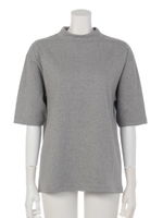 [BED&BREAKFAST]ROUND BODY Mock Neck Top/OFF WHITE