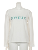 JOYEUR9分袖Tシャツ/O/WHT