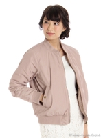 中綿MA-1ブルゾン/ピンク