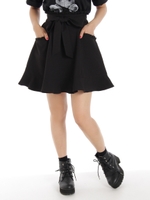 フリルヘムフレアーSK/ブラック