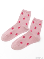 LAME ☆☆☆ SOCKS/PINK×PINK