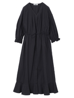 LONG SHIRT DERESS/ネイビー