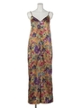 VINTAGE FLOWERサテンルームロンパース/MST