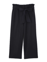 ◆大きいサイズ◆サキソニーワイドパンツ/サックスブルー1(111)