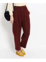 ウールフラノロングパンツ/ライトブルー(091)