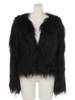 Shaggy Fur JK/ブラック