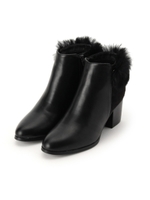 【2WAY】ファーストラップショートブーツ/ダークブラウン(043)