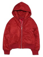 抜け感ダウンMA-1/RED