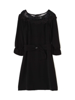 2wayデコルテワンピース/ブラック(010)