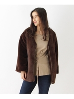 ボアジャケット/ブラウン(042)