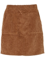 前ポケットコーデュロイスカート/ベージュ