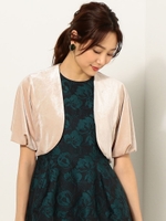 〓JP べロア ノーカラボレロ / 結婚式  / 二次会 / フォーマル / パーティー/BLACK