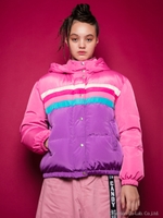 RAINBOW DOWN DOWN JACKET/PINK