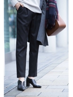 ［WEB限定商品］ ウール混サキソニーパンツ/ベージュ(040)