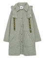 PLAID COAT/ネイビー