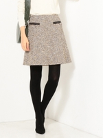 〓●JOC 17FW RMTC ツイードスカート/YELLOW