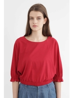 アネリショルダーリボンカットソー/BEIGE(040)