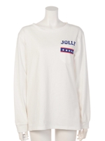 JOLLYロンTEE/グレー