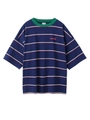 【WEB限定】STRIPED H/S TEE EC/ネイビー
