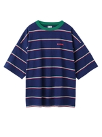 【WEB限定】STRIPED H/S TEE EC/ネイビー