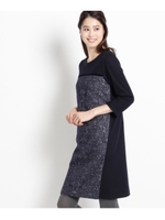 アラベスクワンピース/ネイビー(493)