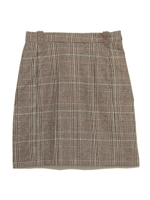 チェックスカート/CHECK