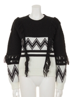 ミクスチャーニット/BLK