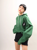 PUNYUS/レコード刺繍パーカー