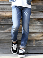 Pencil Fit -UsedWash-/ストレッチデニム加工