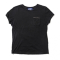 Tシャツ M バーバリーブルーレーベル 54025 BURBERRY BLUE LABEL ブラック系 レディース