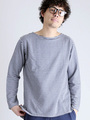 URAKE BORDER TEE/裏毛ボーダーT