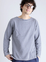 URAKE BORDER TEE/裏毛ボーダーT