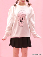 WC|【Esther Kimコラボ】プリントスウェット