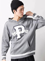 WEGO/カレッジロゴニットパーカー