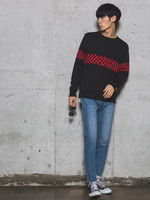 WEGO/ストレッチスキニーデニムパンツ