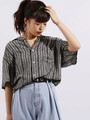 WEGO/ドロップショルダーレーヨンシャツ