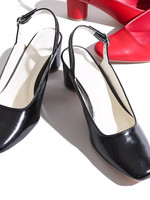 WEGO/バックストラップパンプス