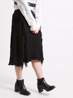WEGO/フリンジケーブルニットスカート