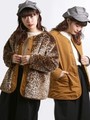 WEGO/リバーシブルファーコート