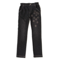 【50%OFF】星柄スキニーデニムパンツ
