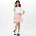 【34%OFF】【ニコラ掲載】ロゴ入りプリーツスカパン