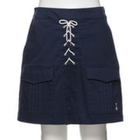 【50%OFF】フラップポケットつきレースアップスカパン