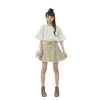 【50%OFF】フラワー刺しゅうスカパン