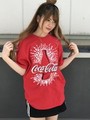 プリントTシャツ  Coca-Cola コカコーラ   