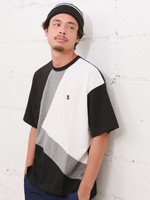 ブロッキングクルーネックTEE