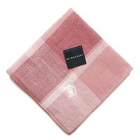 【新品】 ガーゼタオルハンカチ  バーバリーロンドン 65797 BURBERRY LONDON ピンク レディース