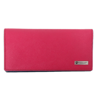 【新品】 クレストブリッジ プリズムレザーロングウォレット 19cm cb-000329 CRESTBRIDGE ピンク系 メンズ
