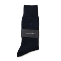 【新品】 ソックス 靴下 25〜26 バーバリー 51933 BURBERRY ネイビー系 メンズ